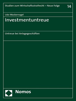 cover image of Investmentuntreue